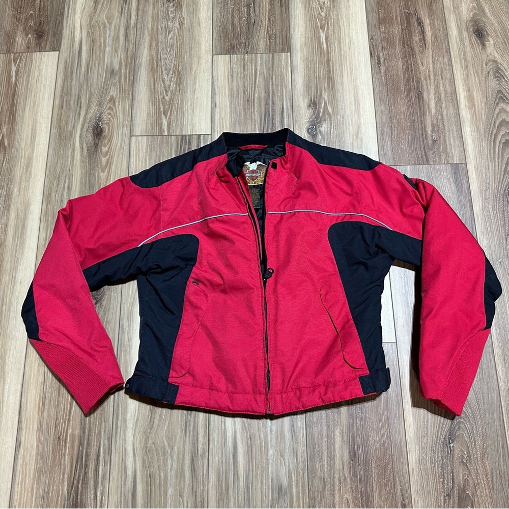 Harley-Davidson 2003 Nylon Reflective Riding Jacket, Women’s Medium